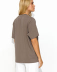 T-shirt model 192957 Makadamia