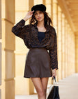 Short skirt model 203259 Roco Fashion