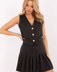 Short skirt model 204962 Italy Moda