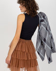 Short skirt model 206150 Och Bella