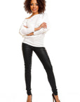 Bat style blouse model 84277 PeeKaBoo