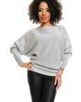 Bat style blouse model 84282 PeeKaBoo