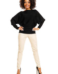 Bat style blouse model 84284 PeeKaBoo