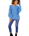 Bat style blouse model 94499 PeeKaBoo