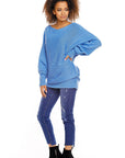 Bat style blouse model 94499 PeeKaBoo
