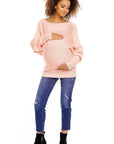 Pregnancy sweater model 178638 PeeKaBoo